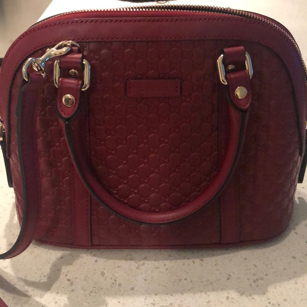 Beautiful Rich Red Gucci Bag